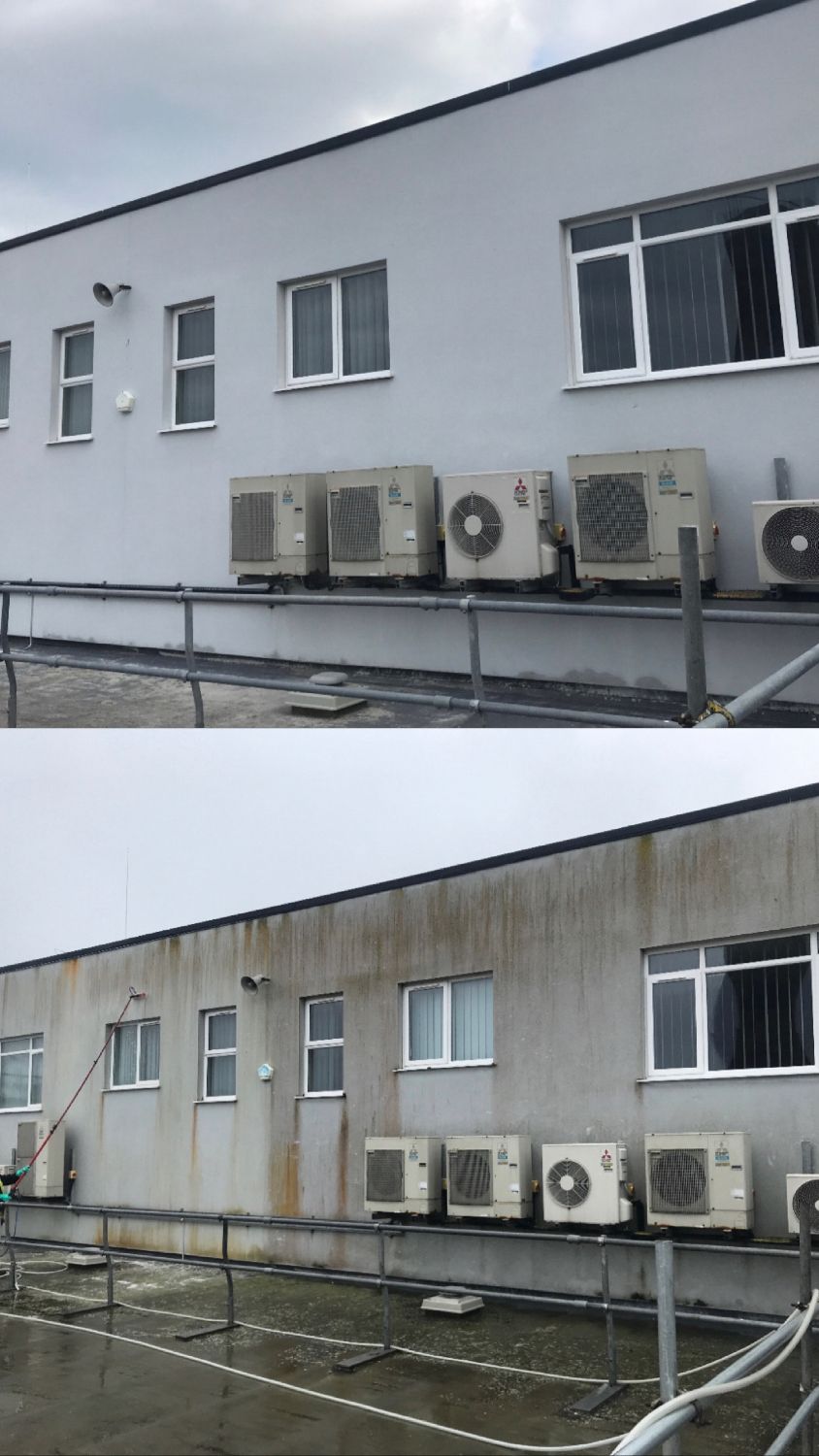 Wall Restoration Before & After