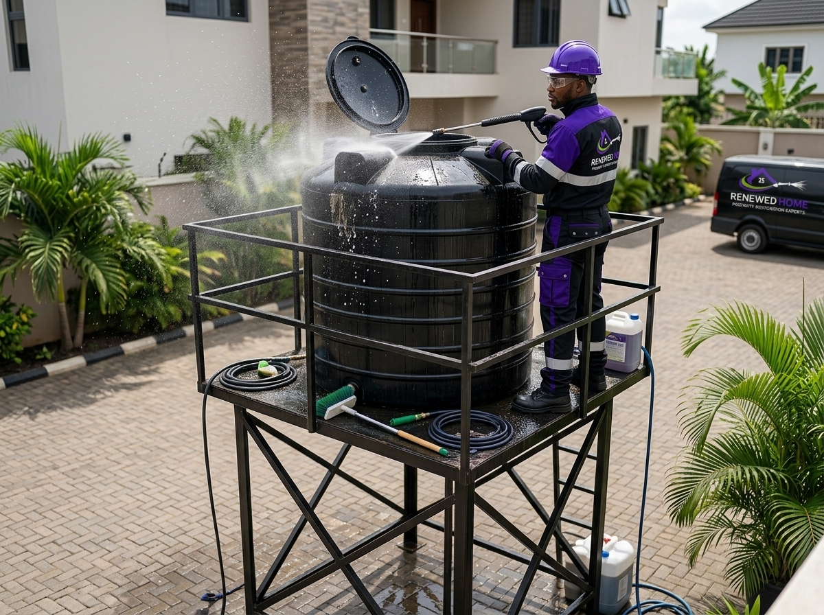 Water Tank Cleaning